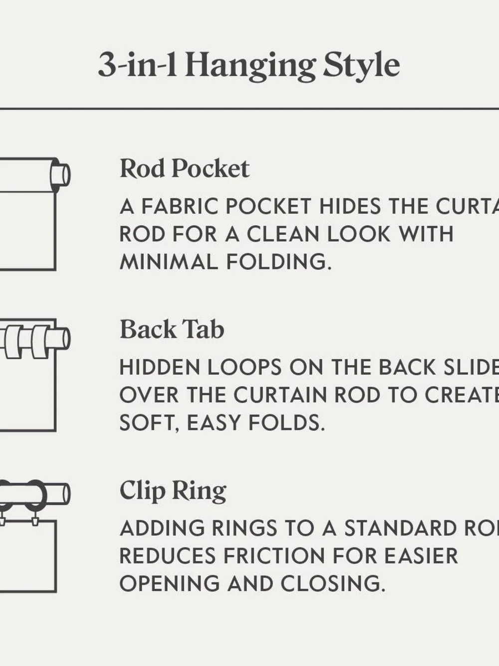 Blackout Aruba Window Curtain- 1 Panel